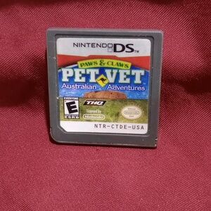 Nintendo DS Pet Vet Australian Adventures Cartridge. Pre-owned And Works.